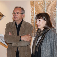 René & Gilles Antoine, Editors Mosaique magazine, Paris 