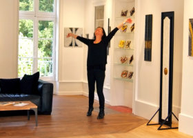 EMG - in her new Galerie dʼArt in Burgundy France!